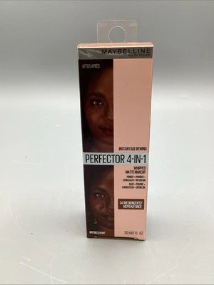 Maybelline Perfector 4-In-1 Whipped-Matte Makeup Age-Rewind 30mL-New ~ 04 Medium - Image 1 of 4