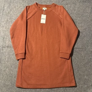 Maglione tunica Pact donna piccolo cotone biologico nuovo con etichetta girocollo morbido manica lunga - Foto 1 di 5