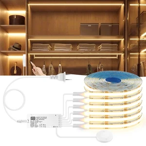 LED Under Cabinet Lighting Kit 6PCS 12V COB LED Strip Lights with 36W Adapter... - Picture 1 of 8
