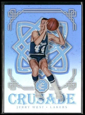 2016-17 Panini Excalibur Jerry West #84 Cruade Blue /149 Los Angeles Lakers - Image 1 of 2