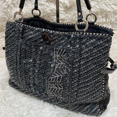 Bolso de mano / clutch JAMIN PUECH bordado con cuentas y lentejuelas Foto 1 de 4