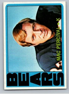 1972 Topps Football Set-Break #41 Mac Percival Bears *WSC* - Picture 1 of 2