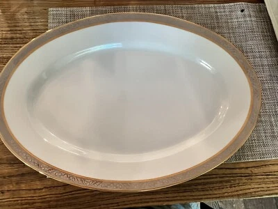 New Never Used Philippe Deshoulieres Large platter Orleans Pattern - Image 1 of 3