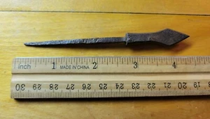 Edo period Japan arrowhead made by blacksmith V90 - Picture 1 of 10