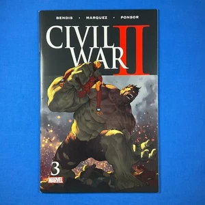 Civil War II #3 Immortal Hulk Marvel Comics 2016 portada primera impresión - Imagen 1 de 3
