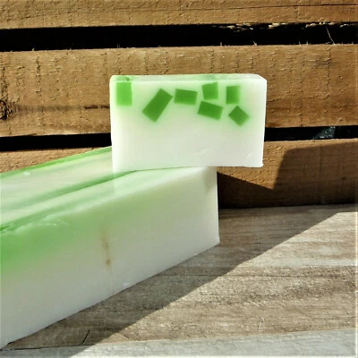 PAMPER DREAMS LUXURY HANDMADE ALOE VERA SOAP FRAGRANCE FREE VEGAN - SLS PLASTIC & CRUELTY FREE