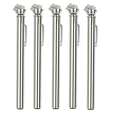 Low Pressure Pen Tire Gauge 1-20 PSI For  Carts, ATV's And Air Springs 5 Pack H • 9.83€