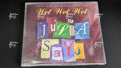 Wet Wet Wet – Julia Says - CD Single CD1 - Image 1 of 3
