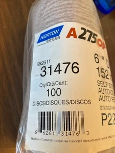 NORTON 31476 - 6" A275OP P220 Disc Roll - Bild 1 von 3