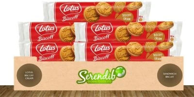 Lotus Biscoff Sandwich Biscoff Cream 150g | Pack of 5 | Suitable for Vegans - Image 1 of 4