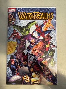 War Of Realms #1 - With Cert #150/1000 - Thor Secret Wars Homage - Marvel - Picture 1 of 2
