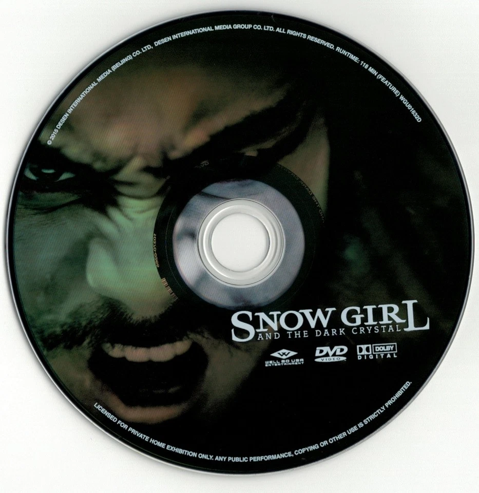 Snow Girl and the Dark Crystal (DVD disc) 2015 Li Bingbing, Chen Kun - Image 1 of 1