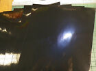 (Voir photos) Vinyle noir brillant, 8 pouces x 12 pouces (5 numéros)