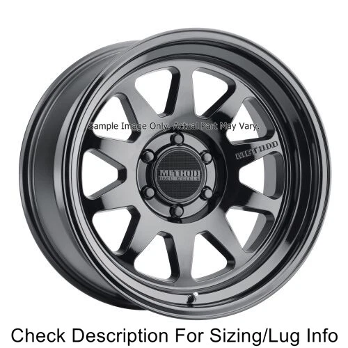 Method MR316290161318 MR316 Wheel 20x9 6x135 Offset 18 BP 5.7 Black - Image 1 of 3