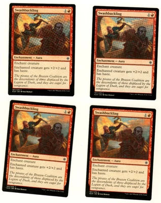 Set Of 4 Swashbuckling Ixalan 167/279 Common Magic the Gathering MTG Card - Image 1 of 4
