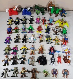 Gran Lote De Figuras Fisher-Price Imaginext Star Wars DC Batman Marvel  - Imagen 1 de 5