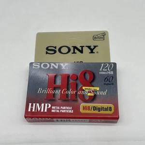 Sony Bande Vidéo Hi8 HMP Particules Métalliques 120min Numérique 8 60min Neuf Scellé - Photo 1 sur 5