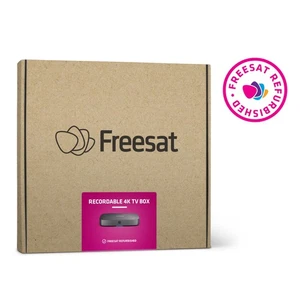 FREESAT UHD-4X Smart 4K Ultra HD 2TB Digital TV Recorder Box - Grade A - Picture 1 of 15