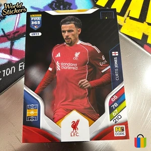 Panini Adrenalyn XL Fifa 365 - 2026 Fußball Karte LIV11 - Curtis Jones - Picture 1 of 1
