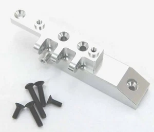 STRC CNC Mach HD Alum Front Servo Mount Silver Axial Wraith STA80072FS - Picture 1 of 1