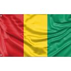 Flagge von Guinea, Fahne Unikales Design, 90x150 cm, Herg. EU