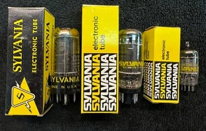 Nuevo en caja Juego de tubos Sylvania 7025, 6V6GTA y 5y3gt para amplificador Champ - Imagen 1 de 4