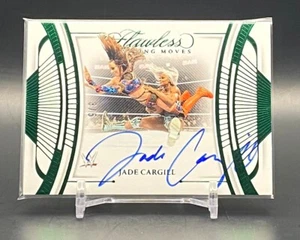 2024 Panini Flawless WWE Jade Cargill Auto Finishing Moves Emerald #/5 - Bild 1 von 4