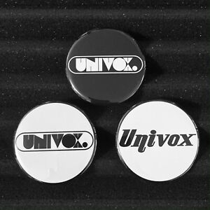 UNIVOX Amplifier Guitar Button Pin Uni-Vibe Super Fuzz Unicord 2.25" Badge Set