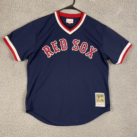Boston Red Sox Mitchell & Ness Cooperstown Collection Jersey Ted Williams #9 Cover