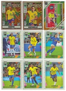 2023 DONRUSS FIFA WOMENS WORLD CUP BRAZIL BASE TEAM SET (6) + 4 INSERTS - Picture 1 of 2