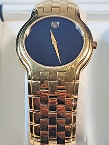 Movado Celestina Museum 87G21891 GP BLACK DAIL Saphirglas - Bild 1 von 23