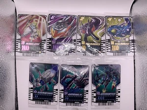 Kamen Rider Gotchard Ride Chemy Card Wafer : 03 Rare &Common New Cards 7set - Picture 1 of 13