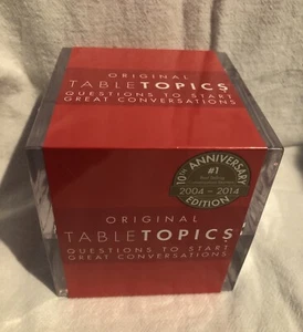 TableTopics Original - 10th Anniversary Edition: Questions to Start New Sealed - Picture 1 of 6