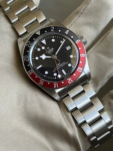 Tudor Black Bay GMT 79830RB Black Dial Steel Watch - Picture 1 of 8