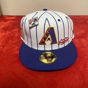 Arizona Diamondbacks New Era 59Fifty Big League Chew Fitted Hat Pinstripe 7-1/2 - Picture 1 of 18