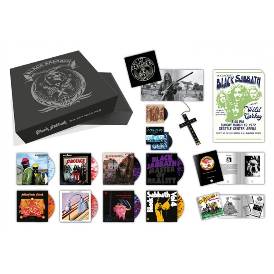 Black Sabbath - Ten Year War - Vinyl Deluxe Box - OVP - Nummeriert - Bild 1 von 1