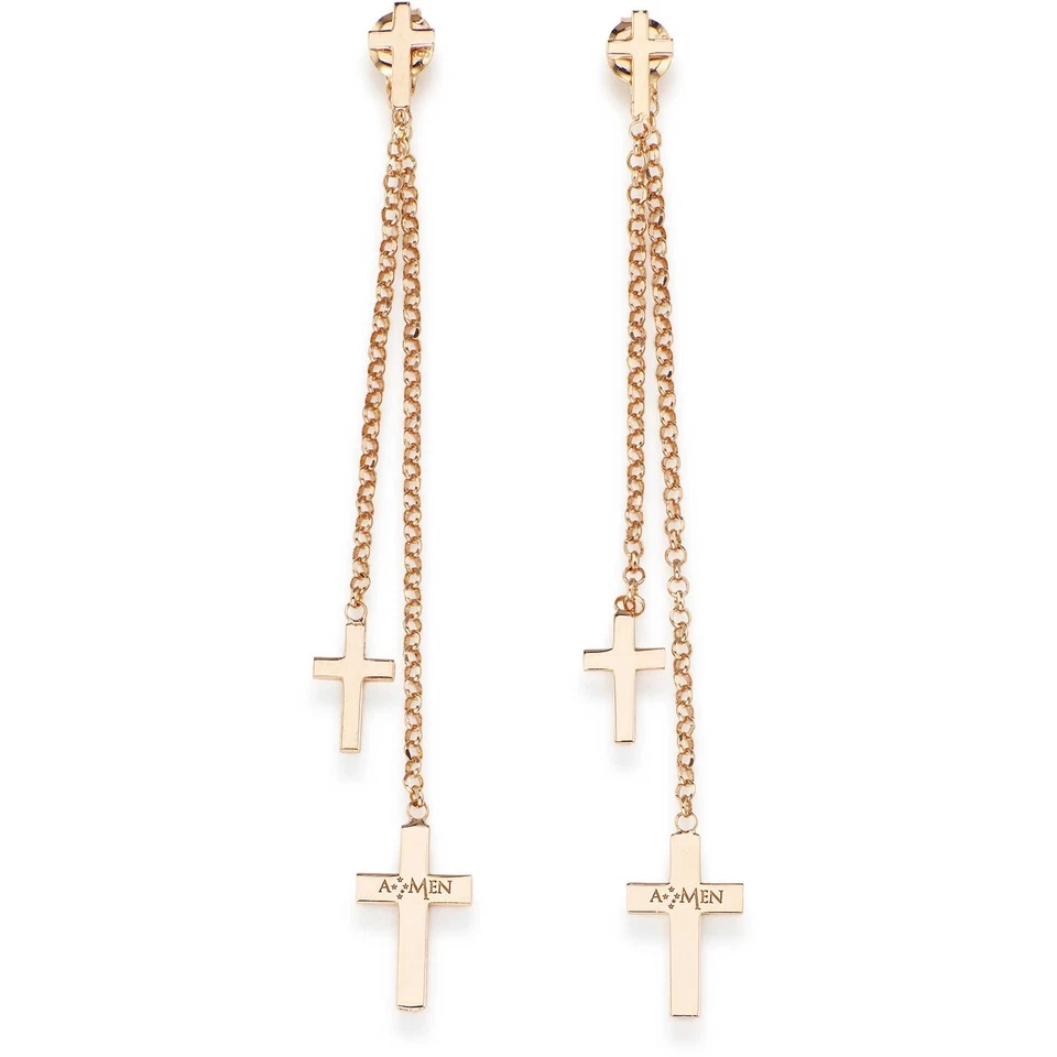 Orecchini Amen Donna Prega, Ama in Argento ORLCCR - Immagine 1 di 1