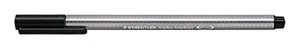 Staedtler Triplus Fineliner Pen - Black with Ergonomic Design - Picture 1 of 2