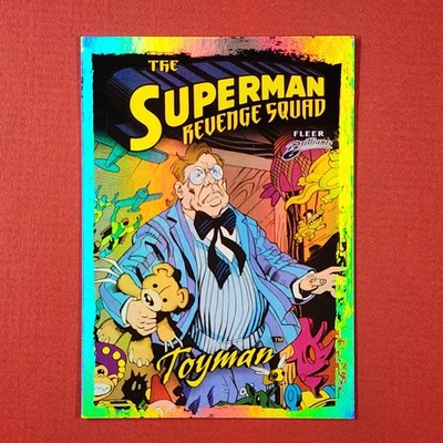 5-08-22 PWE . 2025 superman fleer brilliants #rs-14 toyman revenge squad (A) - Image 1 of 2