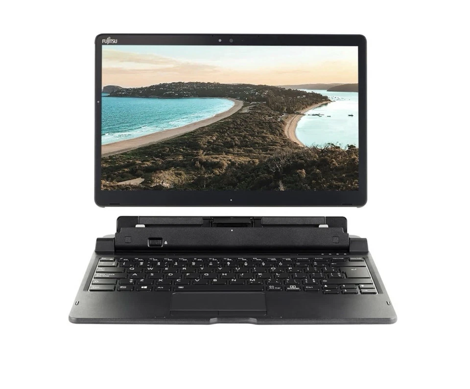 Fujitsu Q739 13.3" Tablet i5 8GB 128GB SSD Win 11 Pro + Keyboard Bundle - Image 1 of 4