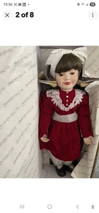 1993 Hamilton Collection Hillary My First Recital Porcelain Doll - Picture 1 of 8