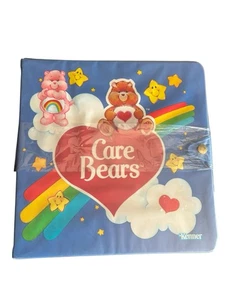 Estuche de juego libro de cuentos Care Bears para figuras de juguete años 80 vintage - Imagen 1 de 7