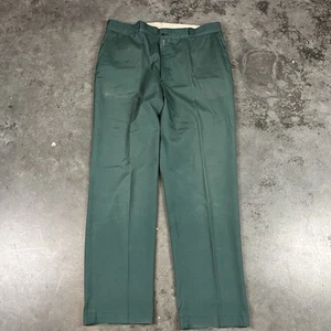 Big Mac Jc Premny Chino Pants Mens 39x33 Green Vintage USA 60s Preppy - Picture 1 of 20
