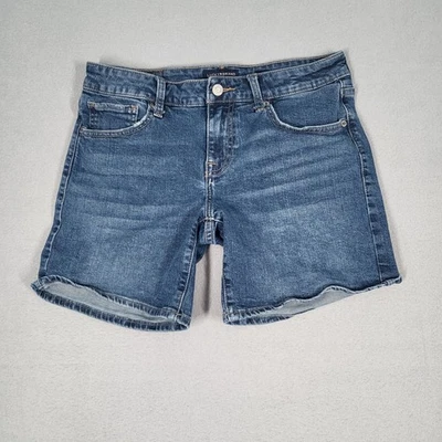 Lucky Brand Jeans Shorts Women's 4/27 Blue Cotton Denim The Roll Up - Image 1 of 4