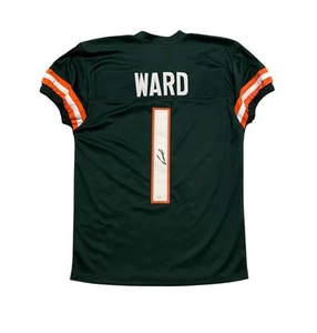 Cam Ward Signed Jersey Miami Hurricanes Football Auto Autographed JSA COA - Picture 1 of 2