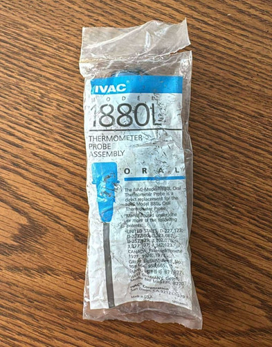 IVAC THERMOMETER PROBE ASSEMBLY ORAL 1880L | eBay