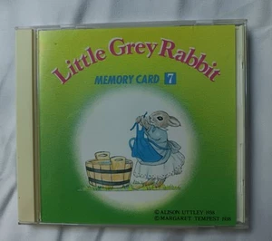 Estate Janome Elna Kenmore Embroidery Designs Memory Card- Little Grey Rabbit #7 - Picture 1 of 4