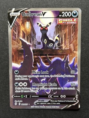 Umbreon V (Alternate Full Art) 189/203 SWSH07: Evolving Skies Holo - Image 1 of 2