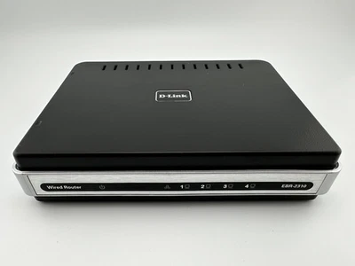 D-Link EBR-2310 4-Port 10/100 Wired Router No Cord Looks Barely Used - Image 1 of 4