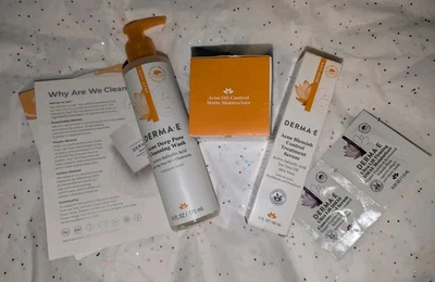 Nuevo paquete Derma-E lote de 3 lavado de limpieza profunda de poros para acné 6 fl oz suero antimanchas  Foto 1 de 4